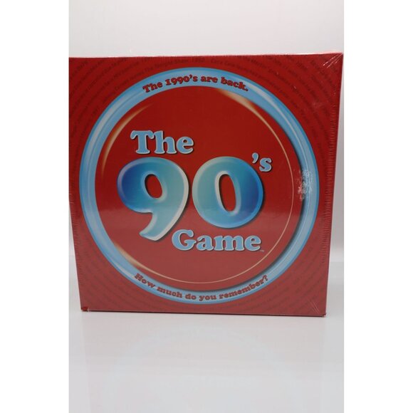 The 90s Game Trivia Board Game 2-5 Players Ages 15+ Nostalgic Fun & Challenges - Picture 1 of 4